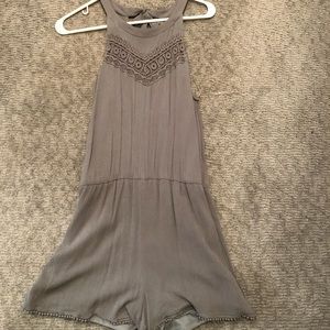 Grey Romper